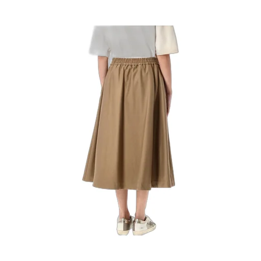 A-Line Midi Skirt