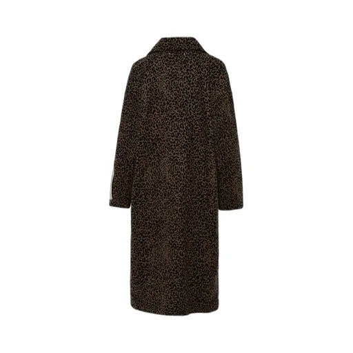 Leopard Print Long Coat