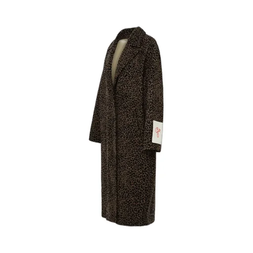 Leopard Print Long Coat