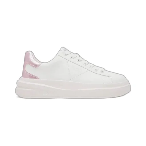 Sneakers With Metallic Heel Detail