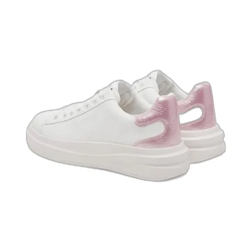 Sneakers With Metallic Heel Detail