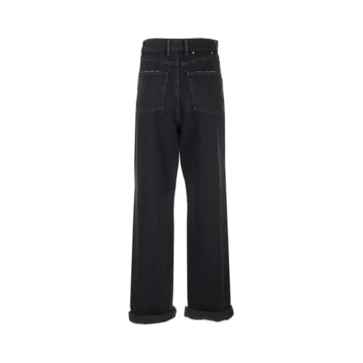 High-Waisted Wide-Leg Jeans
