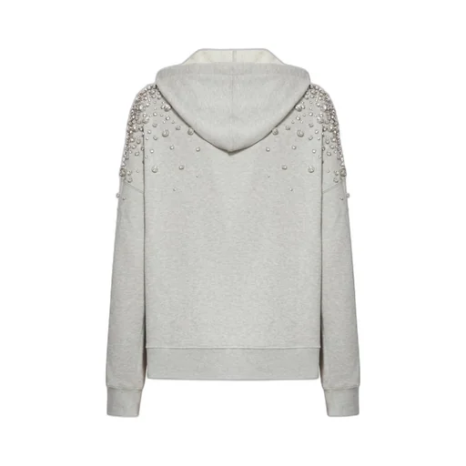 Hoodie With Crystal Embellishments