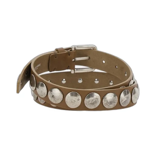 Studded Leather Belt