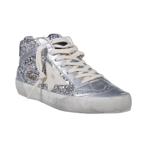 Mid Star Glitter Sneakers