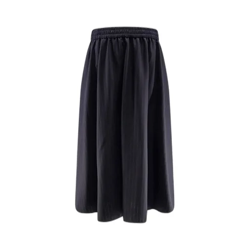 Pinstripe Midi Skirt