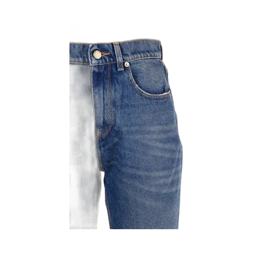High-Waisted Flared Jeans