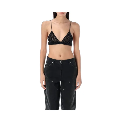 Beaded Triangle Bra Top