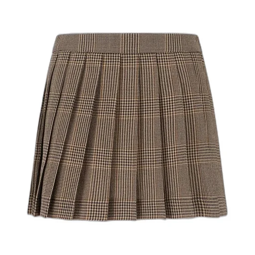 Pleated Mini Skirt