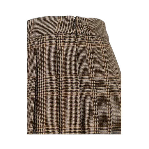 Pleated Mini Skirt
