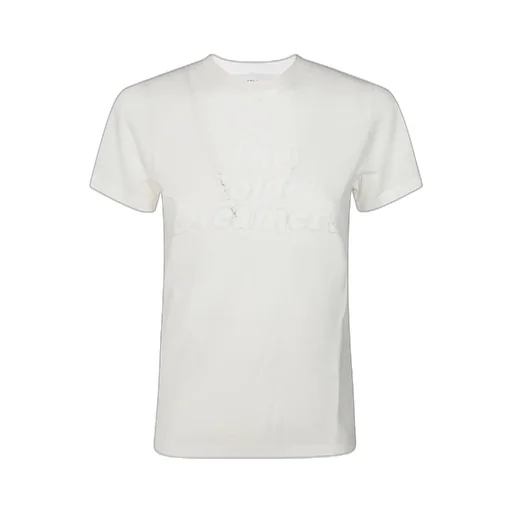 T-Shirt With Embossed Logo