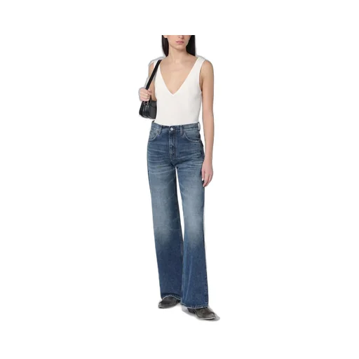 Pleated V-Neck Tank Top