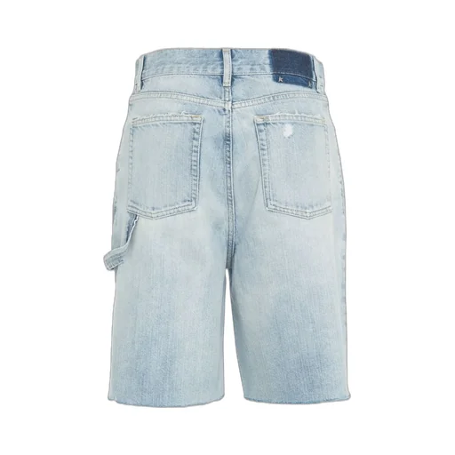 Distressed Denim Carpenter Shorts