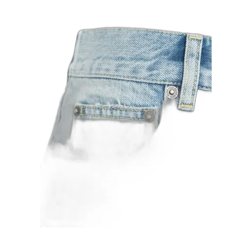 Distressed Denim Carpenter Shorts