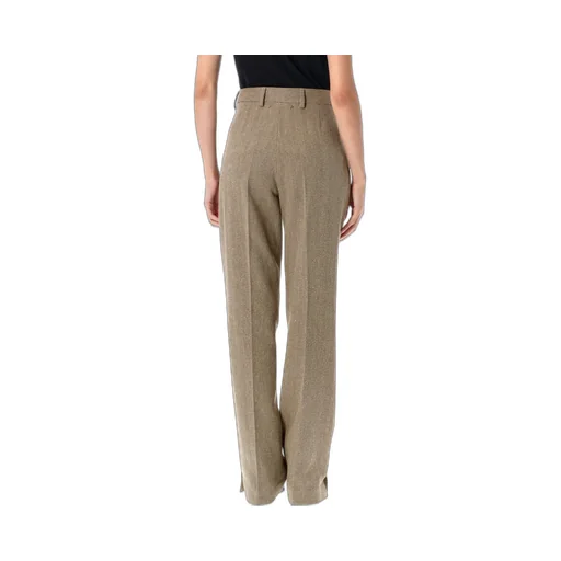 High-Waisted Wide-Leg Trousers