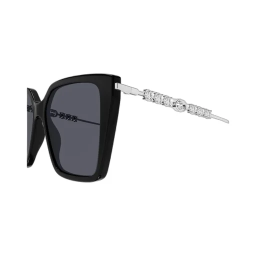 Square Sunglasses With Interlocking G Chain Detail