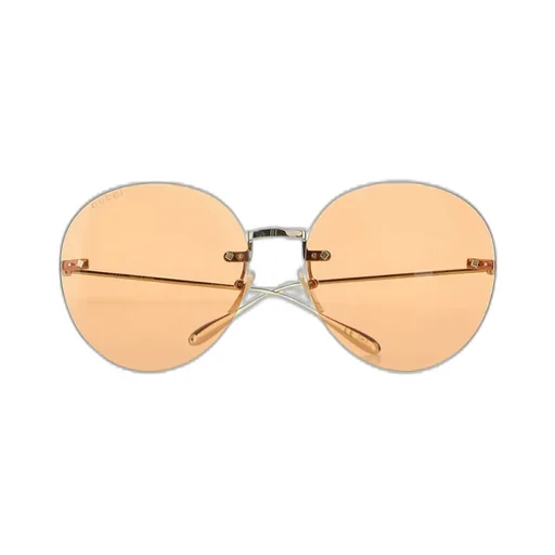 Round Rimless Sunglasses