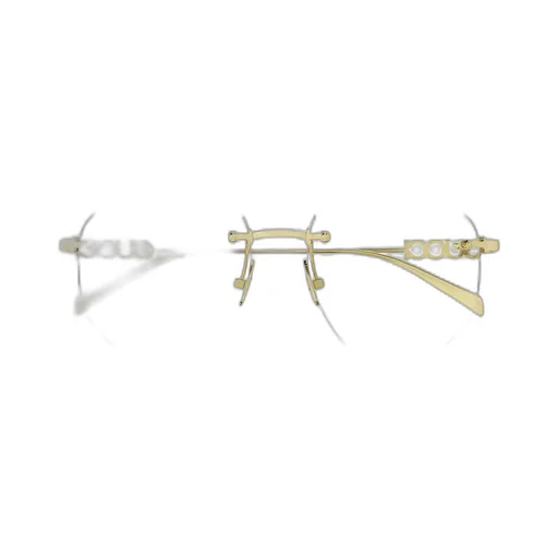 Rimless Logo Sunglasses