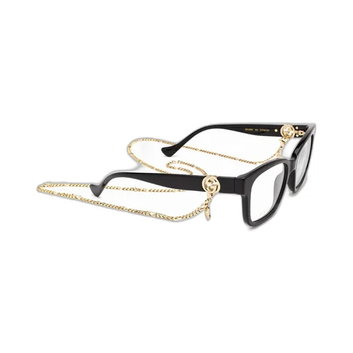 Rectangular Eyeglasses With Chain