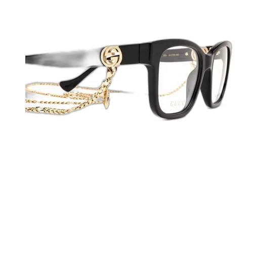 Rectangular Eyeglasses With Chain