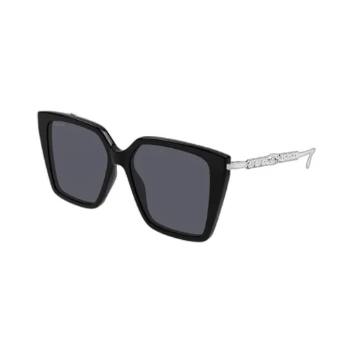 Square Sunglasses With Interlocking G Chain Detail