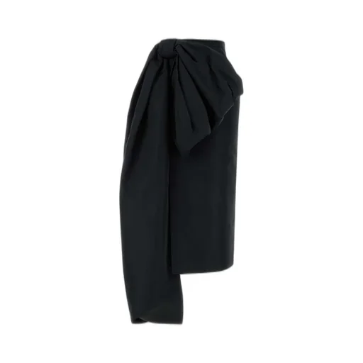 Asymmetric Drape Skirt