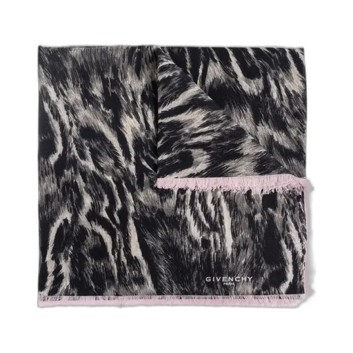 Scarf With Animal Print