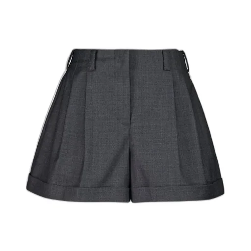 Pleated Shorts