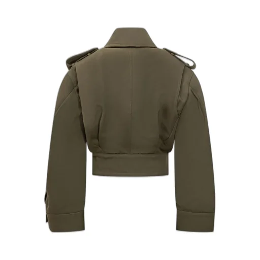 Cropped Military Jacket
