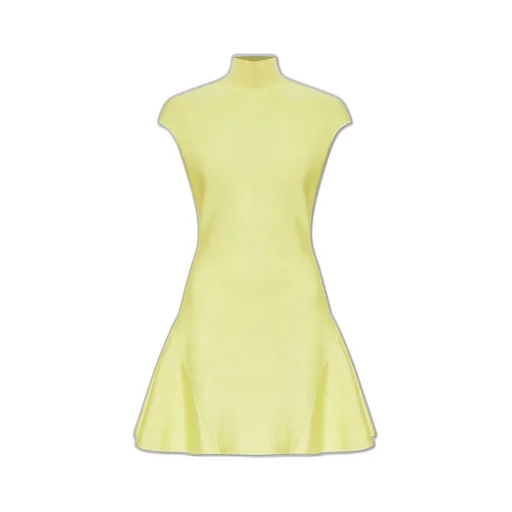 Mock Neck Mini Dress