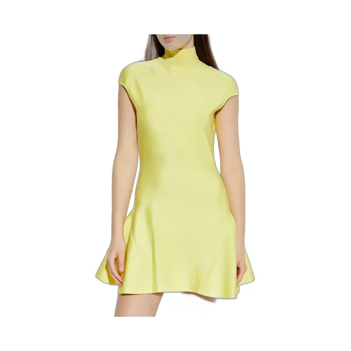 Mock Neck Mini Dress