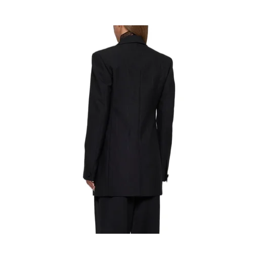 Single-Breasted Shawl Collar Blazer