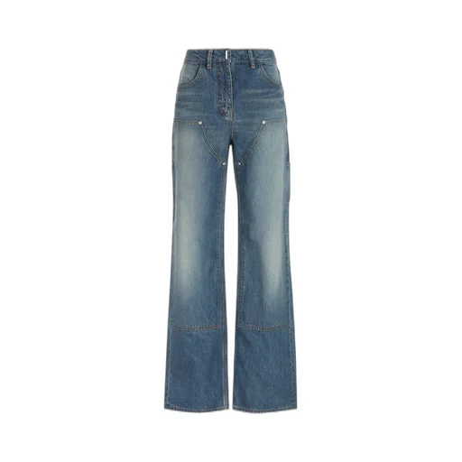 Wide-Leg Carpenter Jeans