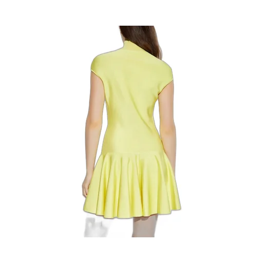 Mock Neck Mini Dress