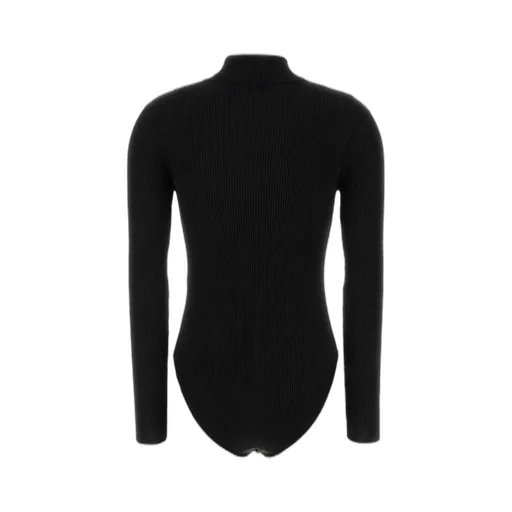 Ribbed Turtleneck Bodysuit