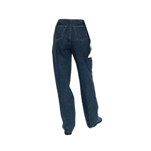 High-Waisted Wide-Leg Jeans