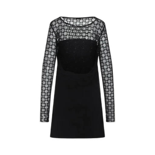 Dress With Lace Sleeves