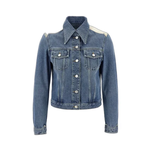 Denim Jacket With Contrast Yoke