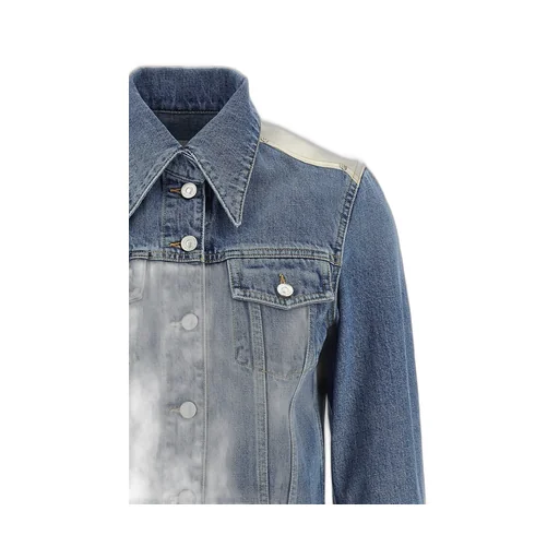 Denim Jacket With Contrast Yoke