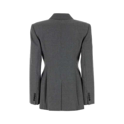 Double-Breasted Wool Blazer
