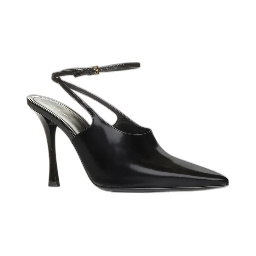 Pointed Toe Slingback Heels