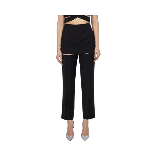 Cut-Out Waist Trousers