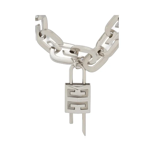 Chain Bracelet With Padlock Charm