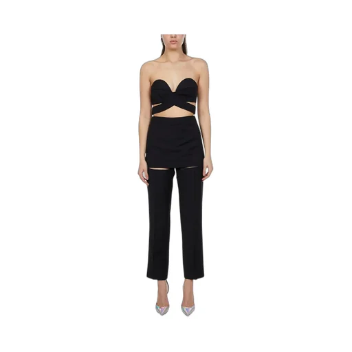 Cut-Out Waist Trousers