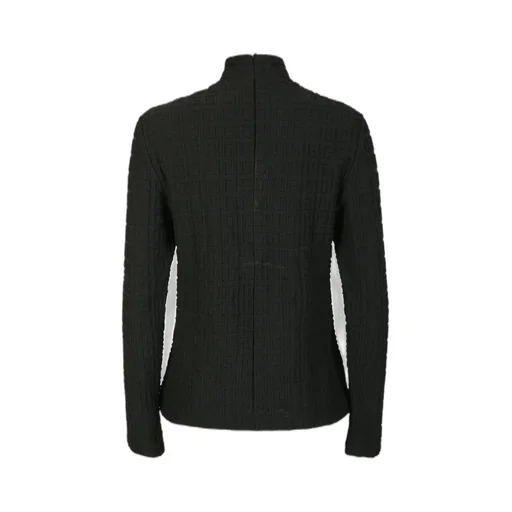 Mock Neck Textured Top
