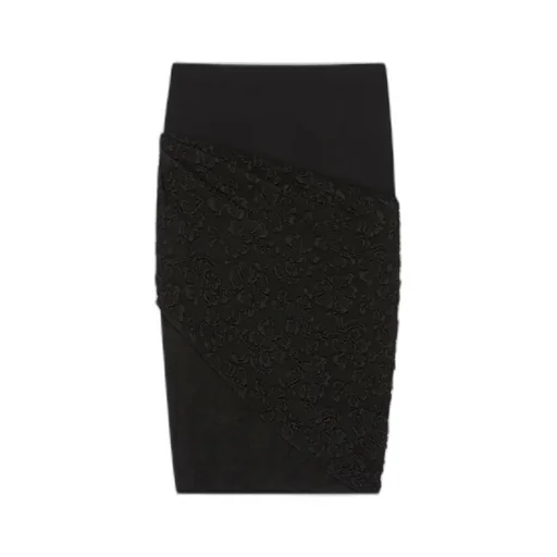 Asymmetric Lace Skirt