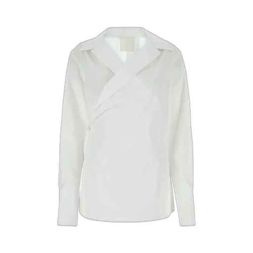 Asymmetric Wrap Shirt