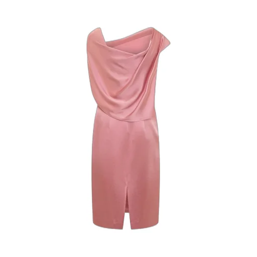 One-Shoulder Midi Dress