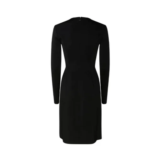 Dress With Embellished Neckline