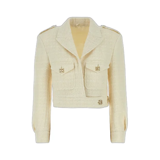 Cropped Tweed Jacket